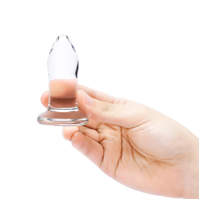 b-Vibe Anal Dilators 4-piece Glass Butt Plug Set