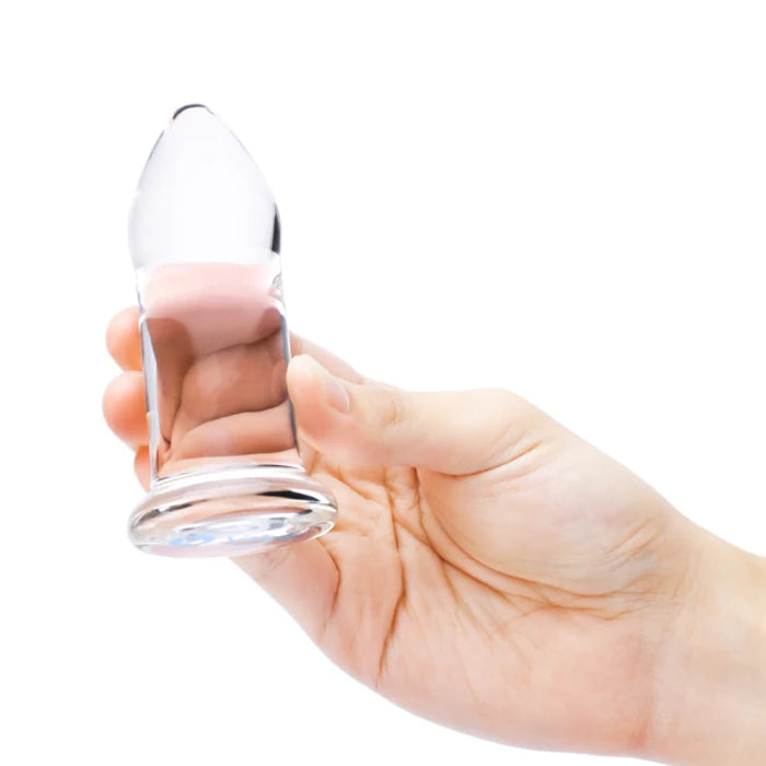 b-Vibe Anal Dilators 4-piece Glass Butt Plug Set