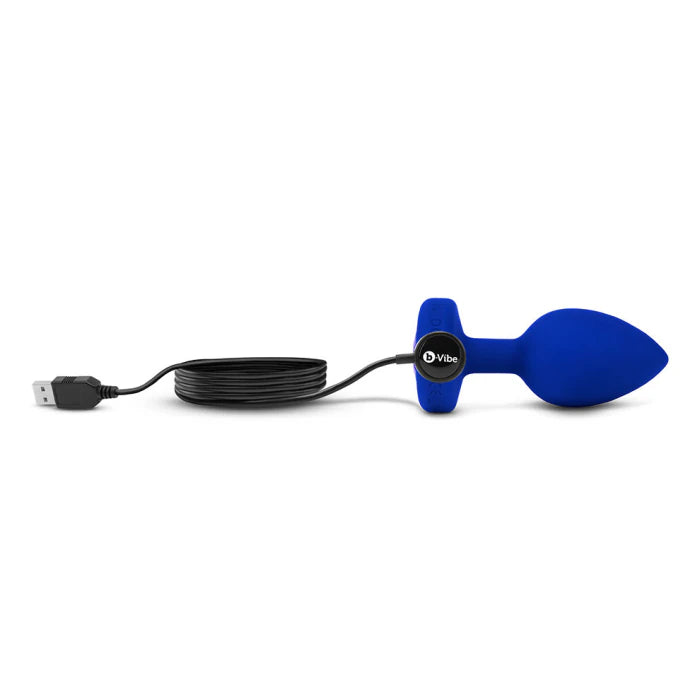 b-Vibe Vibrating Remote Control Jeweled Butt Plug L/XL