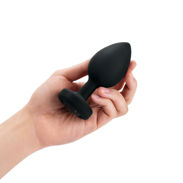 b-Vibe Vibrating Remote Control Jeweled Butt Plug XXL