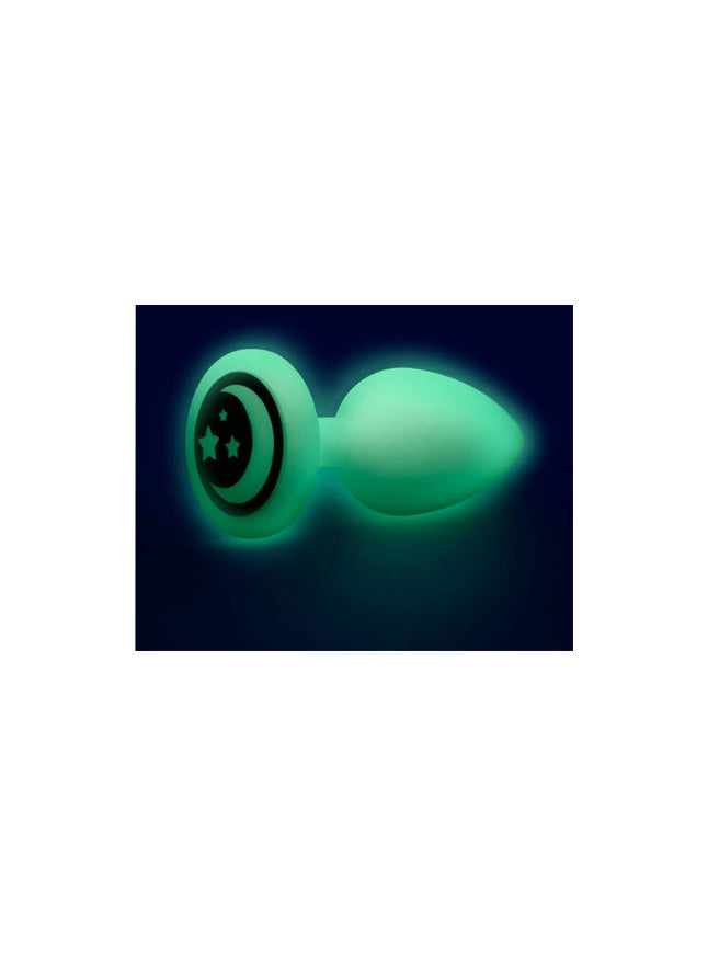b-Vibe Limited Edition Asstronaut glow-in-the-dark butt play set