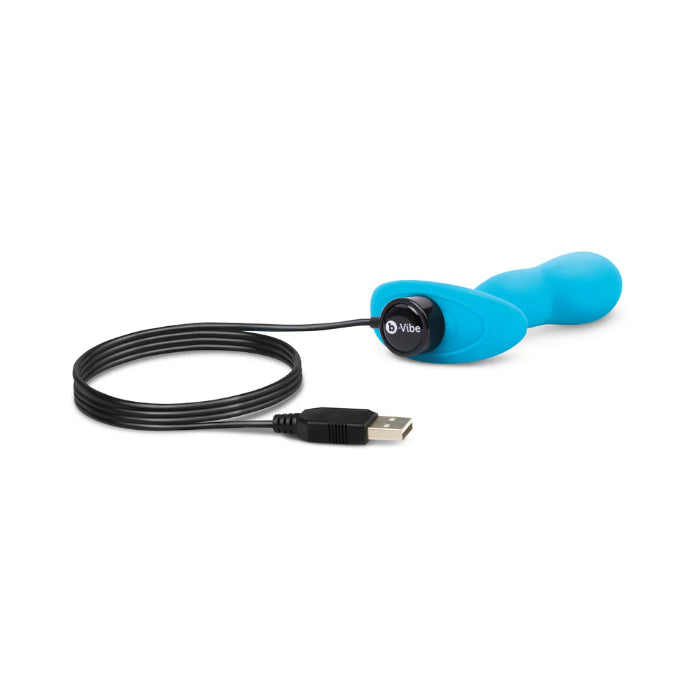 b-Vibe Rechargeable Vibrating P-Spot Snug Plug Small with Rechargeable Remote Control