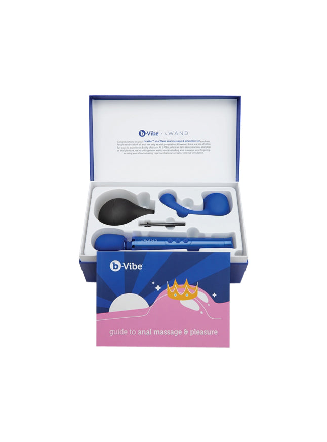 B-Vibe Anal Massage & Education Wand & Butt Toys Set
