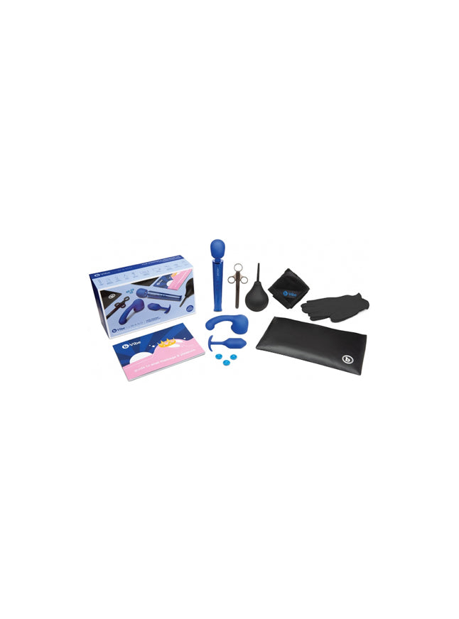 B-Vibe Anal Massage & Education Wand & Butt Toys Set