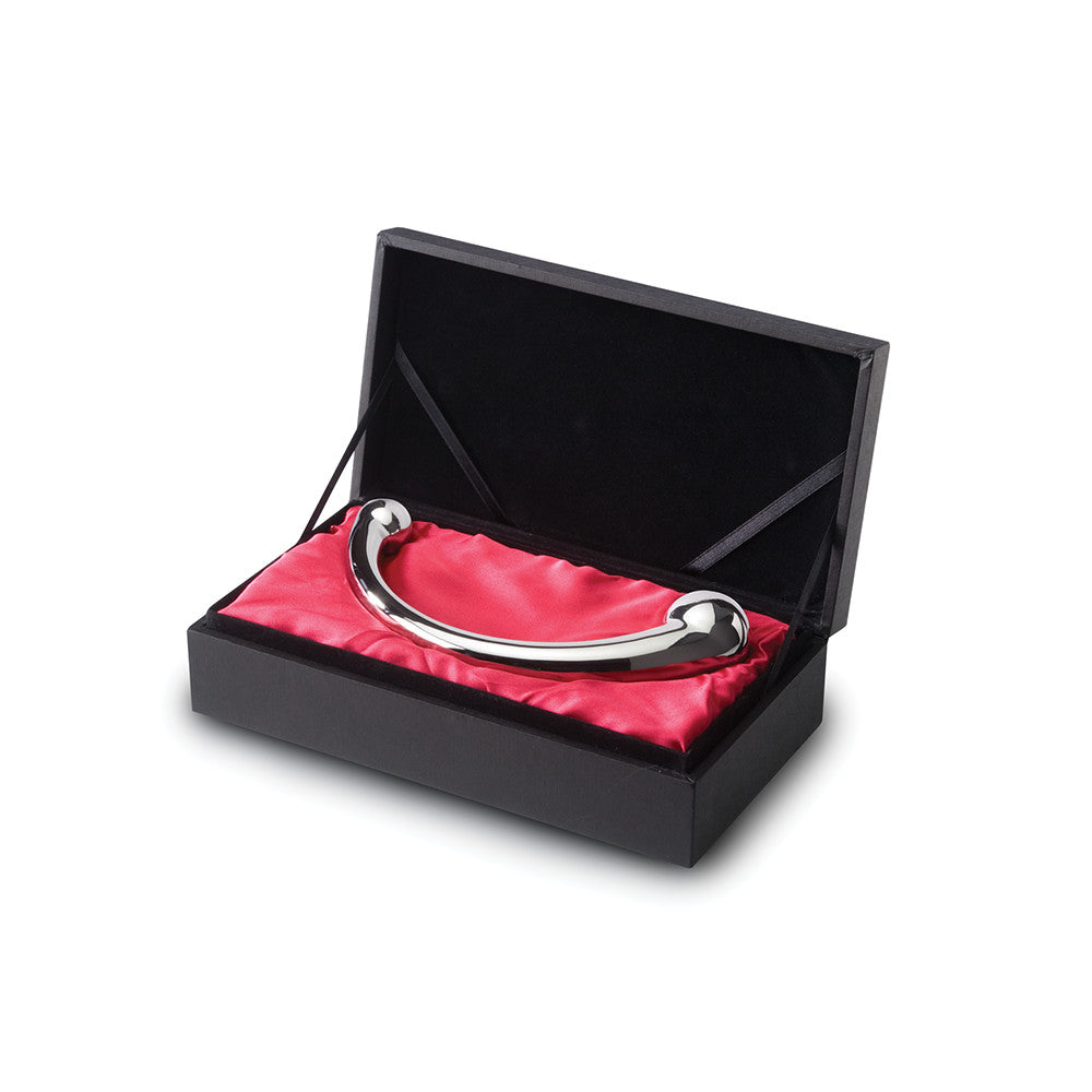 nJoy G-Spot Pure Wand Stainless Steel G Spot P Spot Dildo