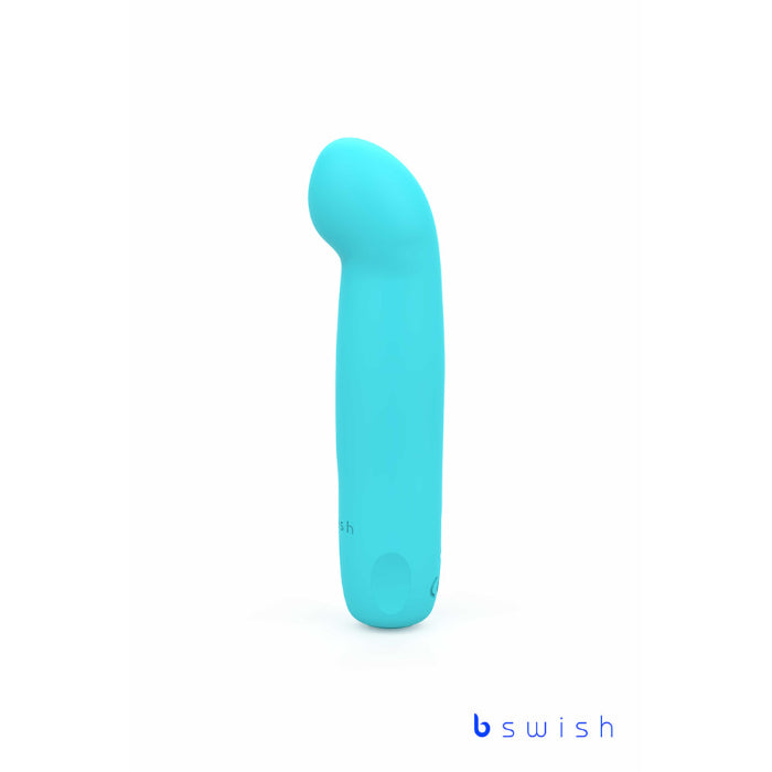 B Swish Bcute Classic Curve Infinite Limited Edition Rechargeable Silicone Mini G-Spot Vibrator With Storage Bag