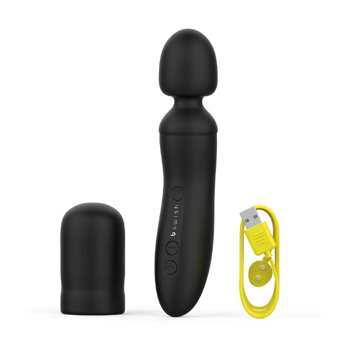 B Swish Bthrilled Premium Rechargeable Silicone Mini Wand