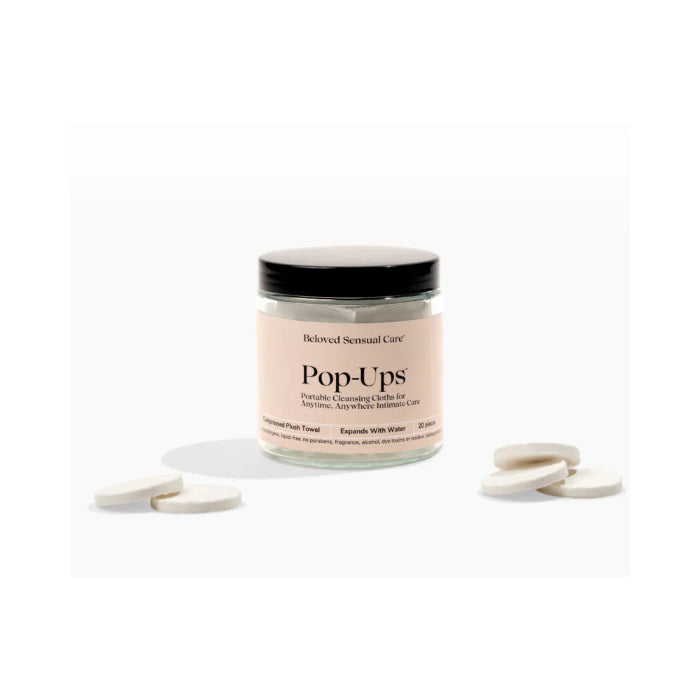 Beloved Portable Pop-Up Cleansing Cloths For Anytime Anywhere Intimate Care