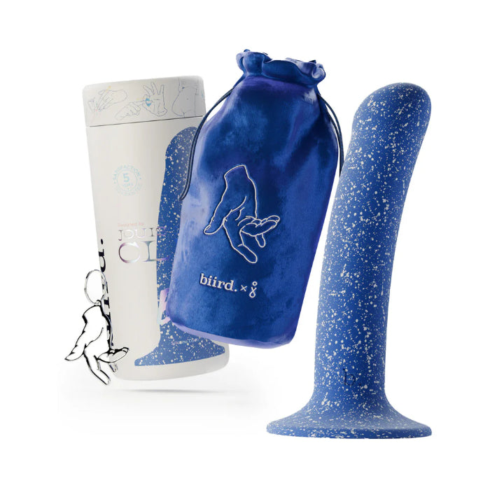 Biird Bae Slim Soft Silicone Suction Cup Base Dildo Jouissance Club Edition