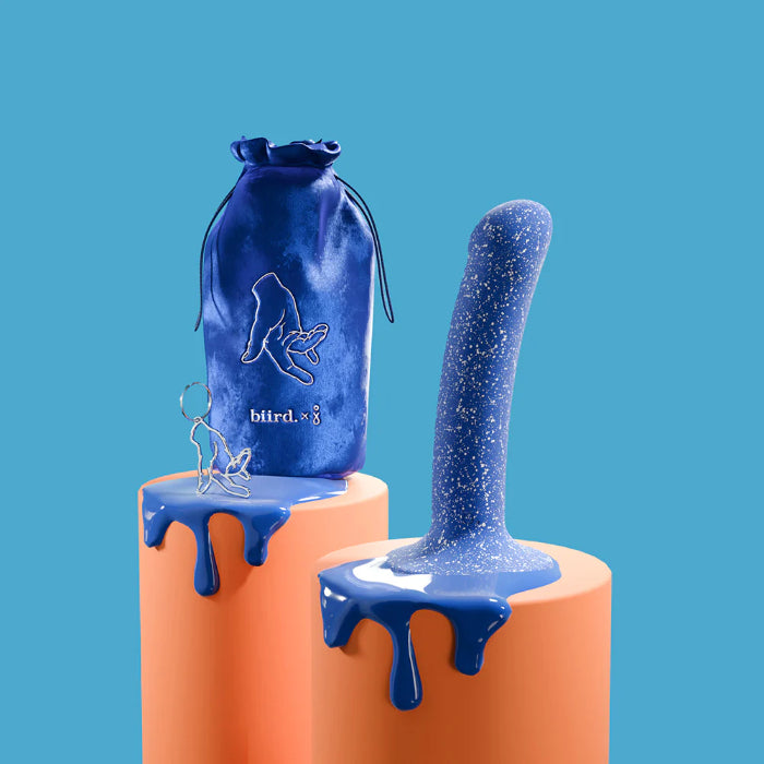 Biird Bae Slim Soft Silicone Suction Cup Base Dildo Jouissance Club Edition