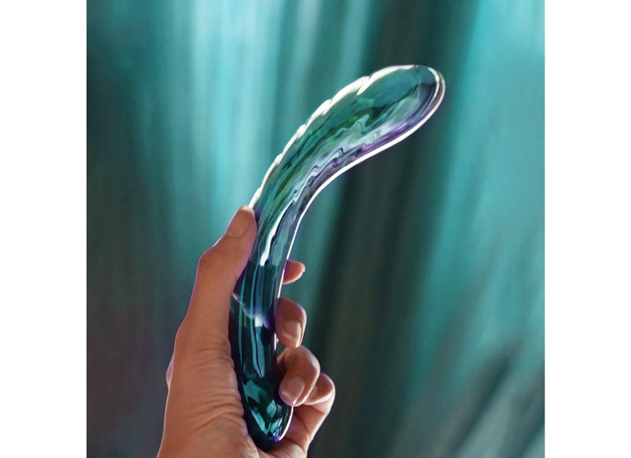 Biird Kalii Glass Curved G-Spot Dildo