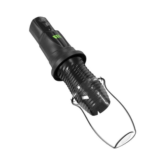 Blush 3rd Base Rechargeable Automatic Vibrating Rotating Stroker With Storage Case