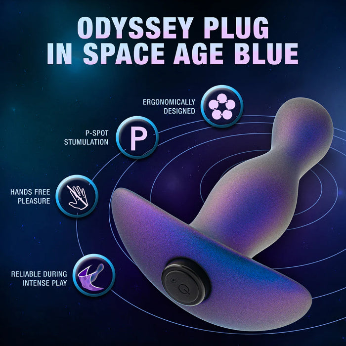 Blush Anal Adventures Matrix Odyssey Rechargeable Vibrating Ergonomic Prostate Stimulator