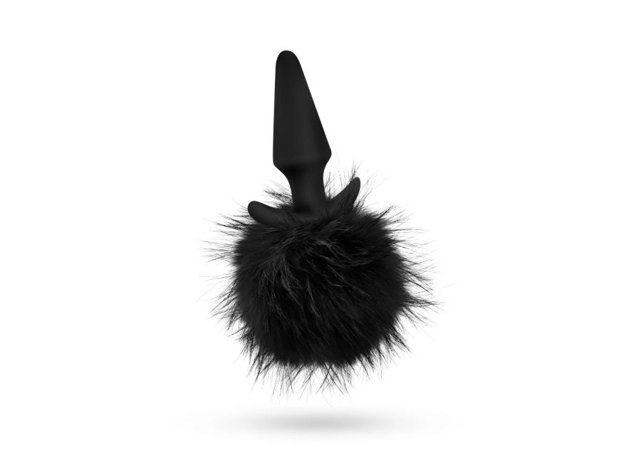 Blush Anal Adventures Platinum Rabbit Tail Butt Plug