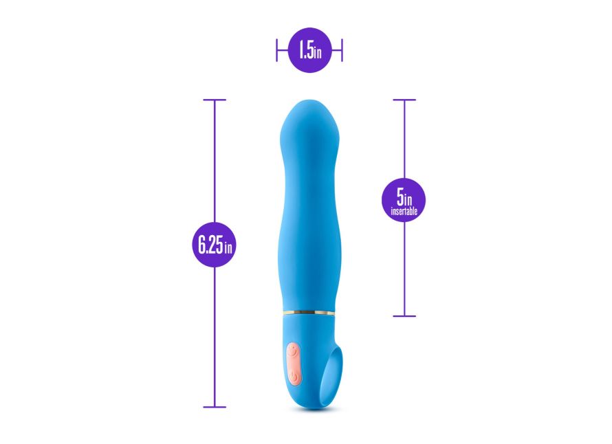 Blush Aria Exciting AF Pronounced Head G-Spot Vibrator With Loop Handle