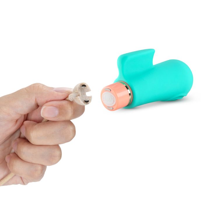 Blush Aria Sensual AF Textured Rechargeable Mini Finger Vibrator