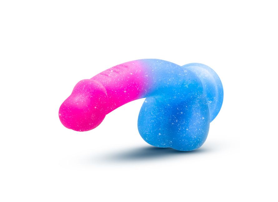 Blush Avant Chasing Sunsets Suction Cup Base Glitter Ombre Silicone Dildo