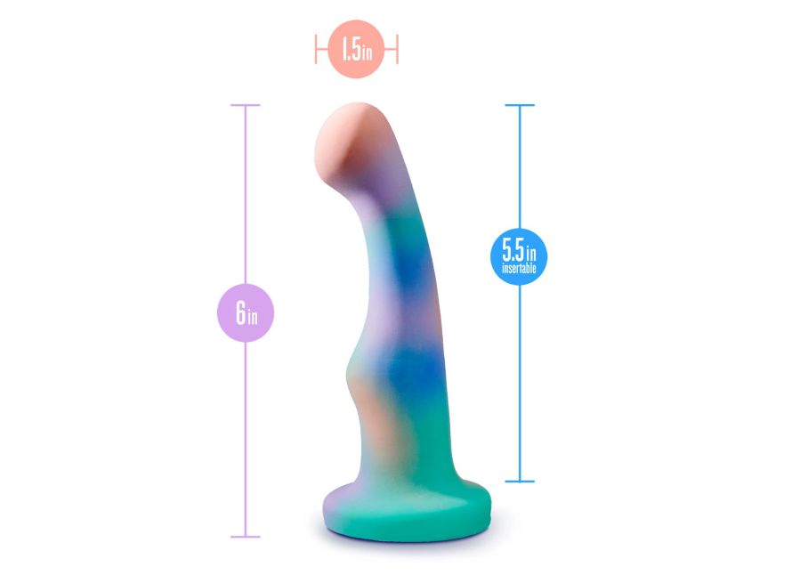 Blush Avant Opal Dream 6 Inch Suction Cup Base Silicone Dildo