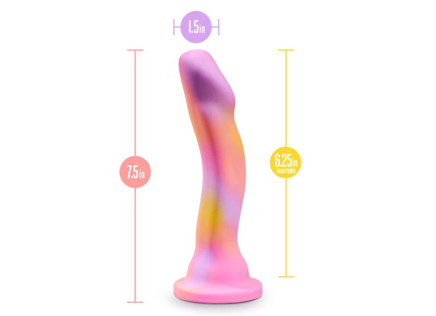Blush Avant Suns Out 7.5 Inch Suction Cup Base Silicone Dildo