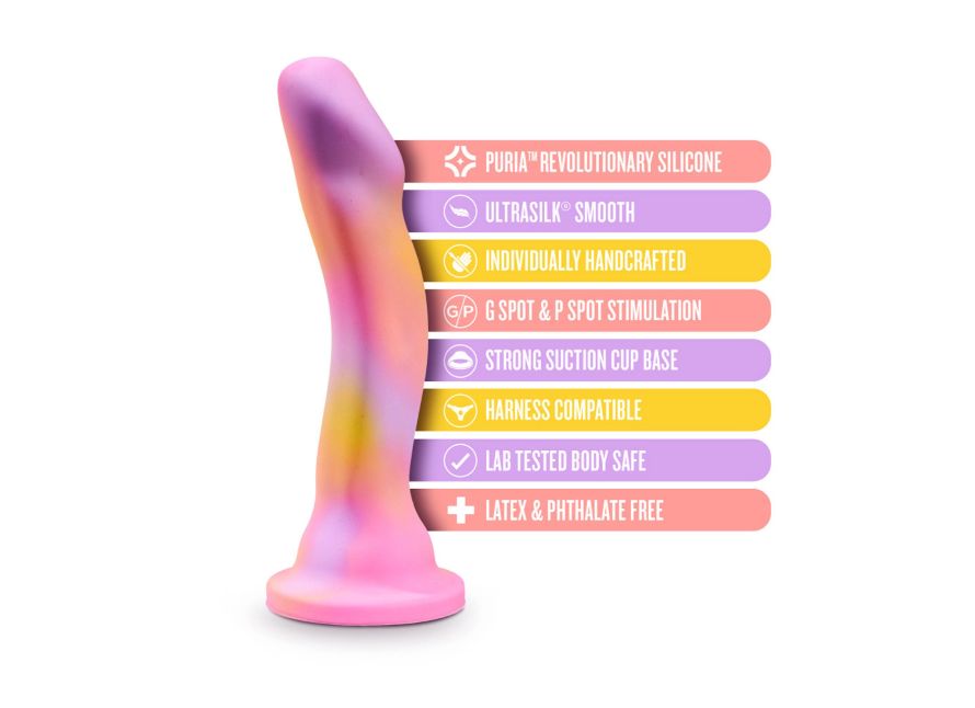 Blush Avant Suns Out 7.5 Inch Suction Cup Base Silicone Dildo