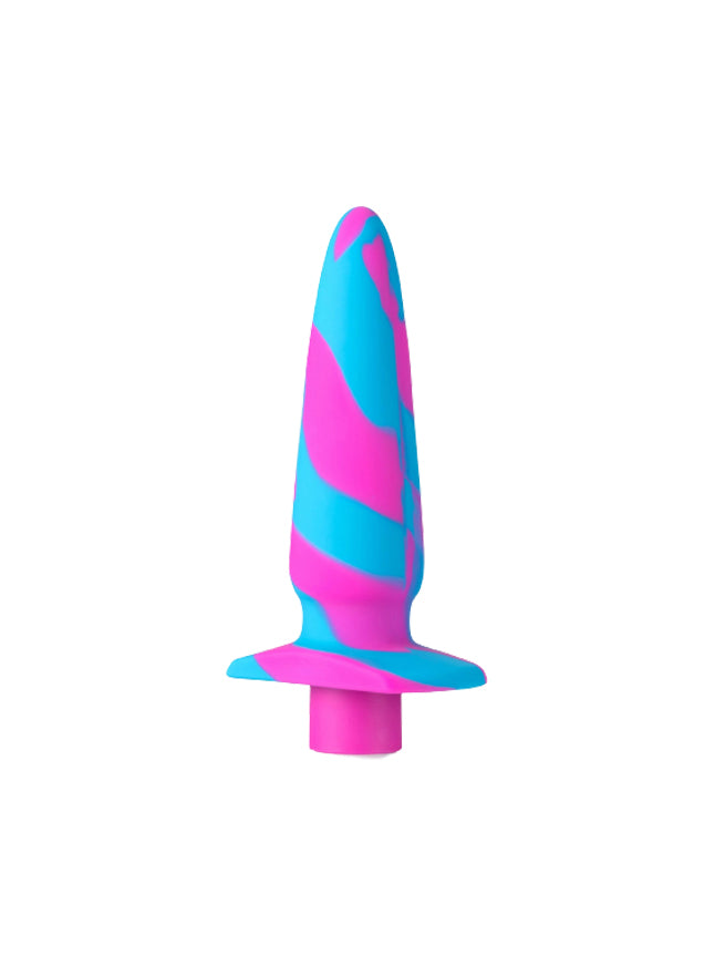 Blush Avant Vibrotize Silicone Slim Rechargeable Vibrating Butt Plug