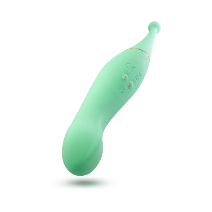 Blush Collection Stella Silicone Dual Ended Rechargeable G-Spot And Pinpoint Vibrator