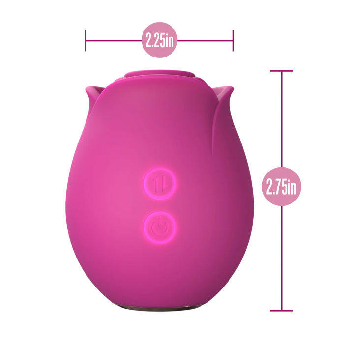 Blush Collection The Original Blush Rose Rechargeable Air Wave Suction Stimulator