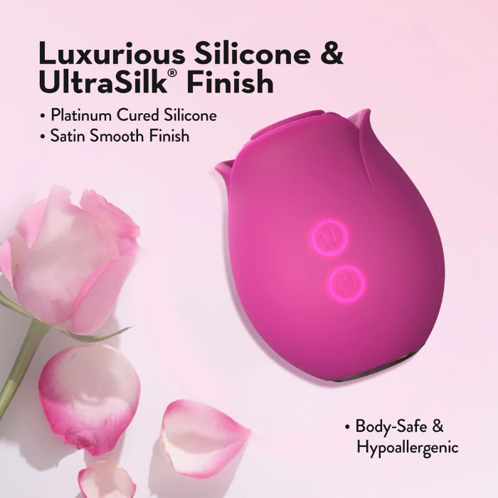 Blush Collection The Original Blush Rose Rechargeable Air Wave Suction Stimulator