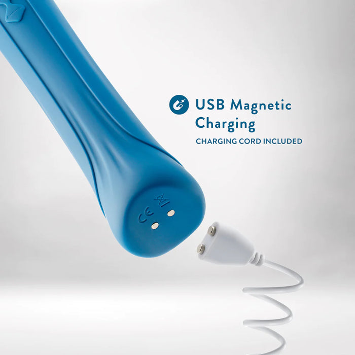 Blush Dianna Rechargeable Rumbly Powerful Silicone Massager