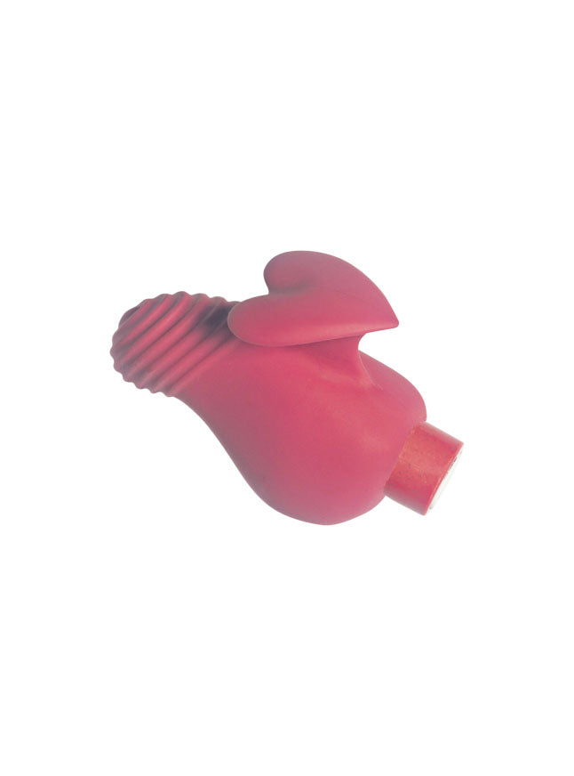 Blush Gaia Eco Love Rechargeable Bullet And Silicone Heart Finger Sleeve