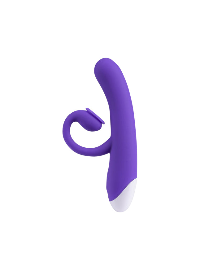 Blush Hop Oh Bunny Flexible Suction Dual Vibrator