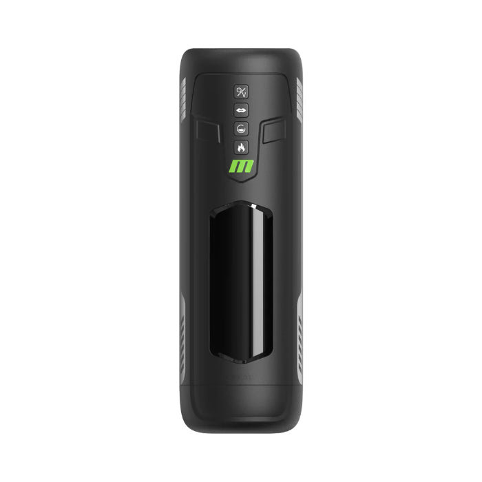 Blush Master Blaster Rechargeable Automatic Warming Vibrating Rotating Stroker With Suction