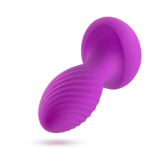 Blush Oh My Gem Rechargeable Vibrating Glowing Amethyst Plug