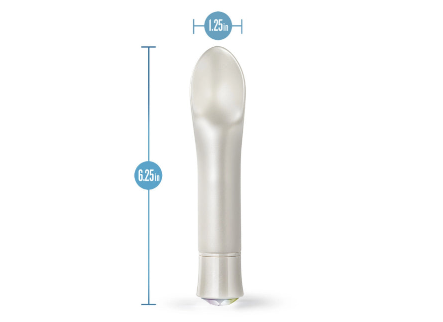 Blush Oh My Gem Bold Rechargeable Warming Silicone Scooped Tongue Vibrator