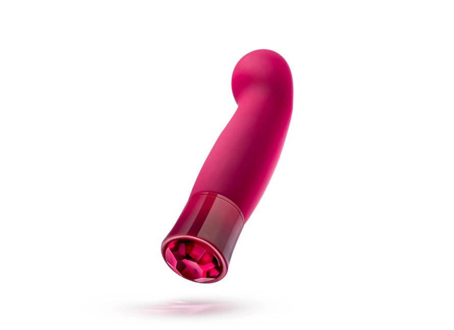 Blush Oh My Gem Classy Rechargeable Warming Silicone Curved G-Spot Vibrator
