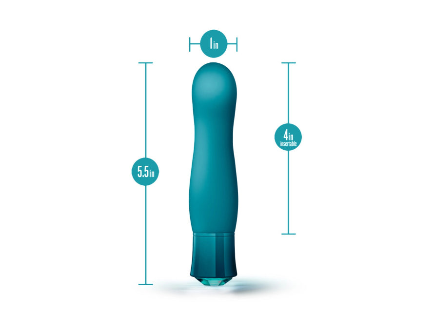 Blush Oh My Gem Fierce Rechargeable Warming Silicone G-Spot Vibrator
