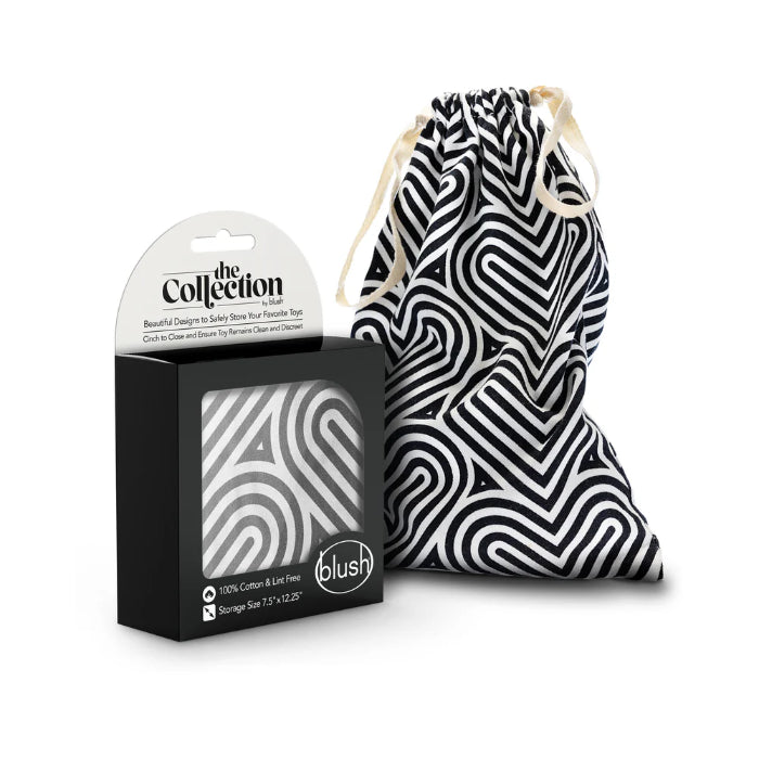 Blush The Collection Bomba Drawstring Cotton Toy Bag