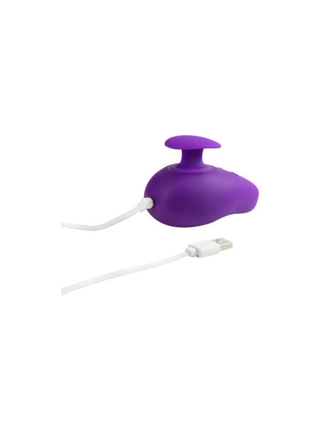 Blush Wellness Palm Sense Rechargeable Waterproof Vibrator With Finger Fin