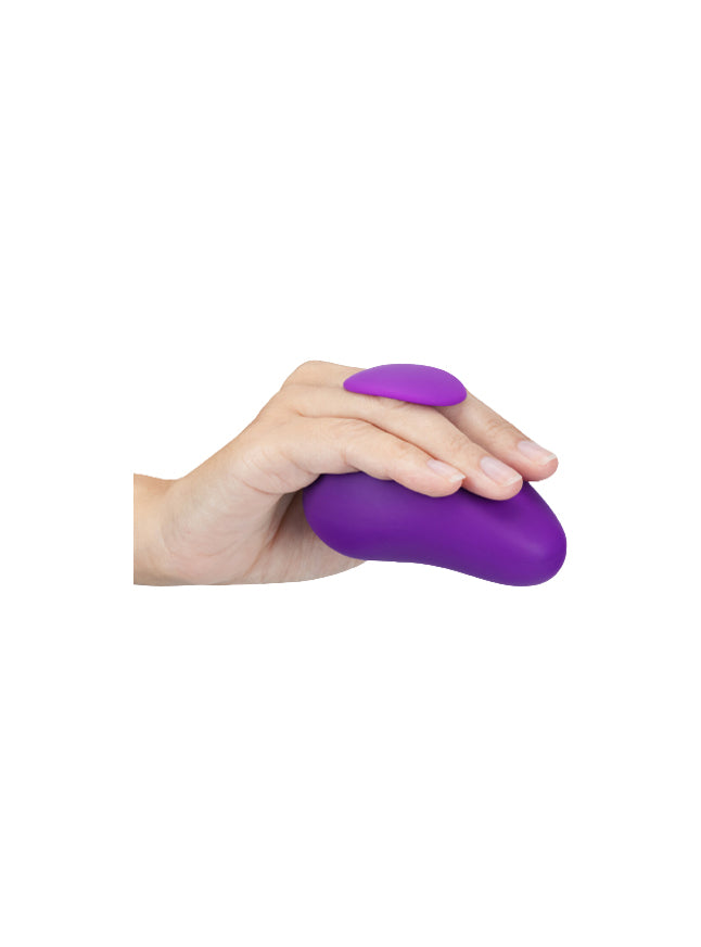 Blush Wellness Palm Sense Rechargeable Waterproof Vibrator With Finger Fin
