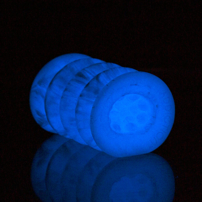BMS Addiction Silicone Reversible Glow-in-the-Dark Stroker