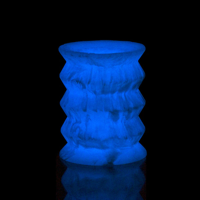 BMS Addiction Silicone Reversible Glow-in-the-Dark Stroker
