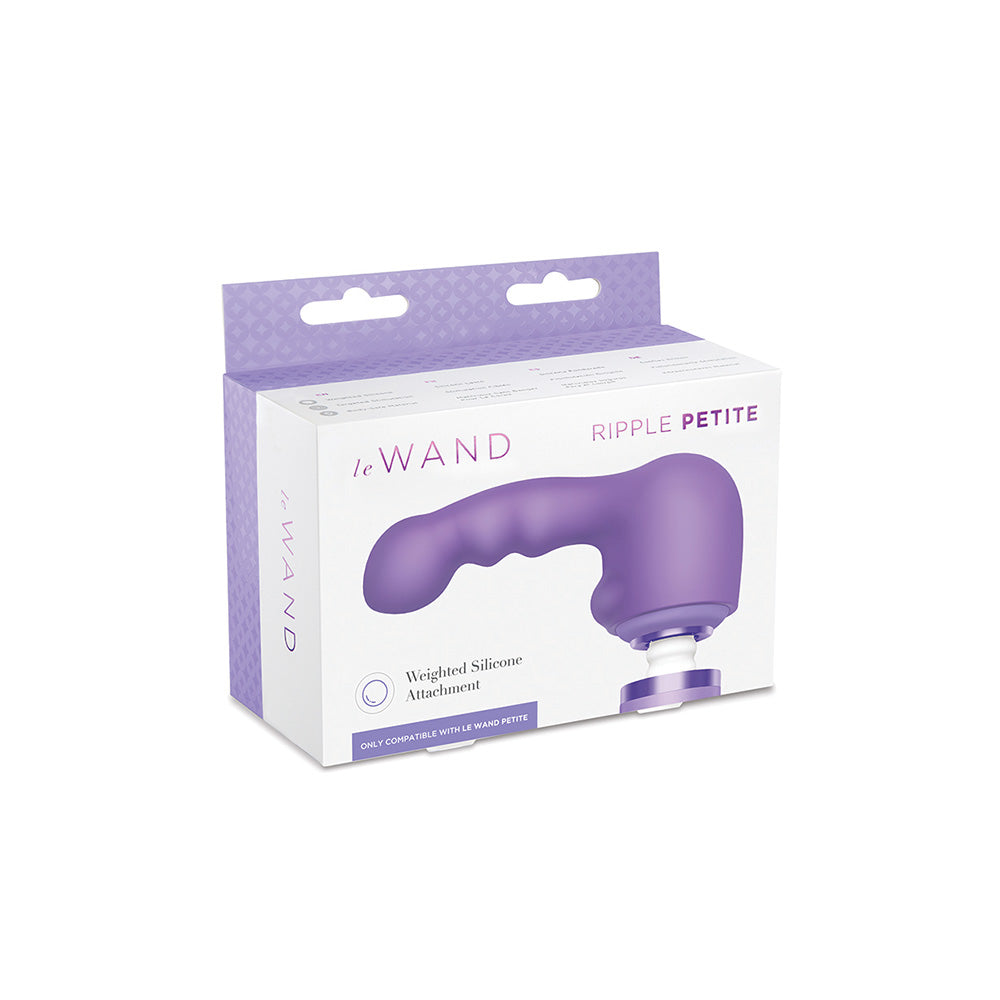 Le Wand Petite Ripple Weighted Silicone Wand Attachment