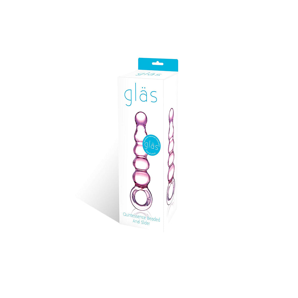 Glas Quintessence Beaded Glass Dildo