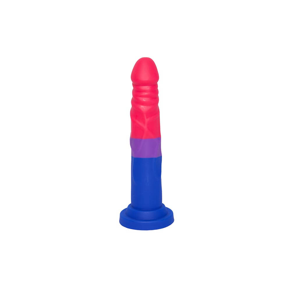 Blush Avant Pride P8 Love Suction Cup Base Silicone Dildo