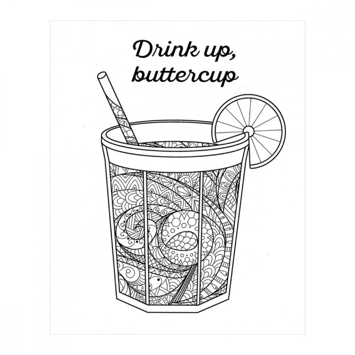 Cheer the F*ck Up Coloring Book