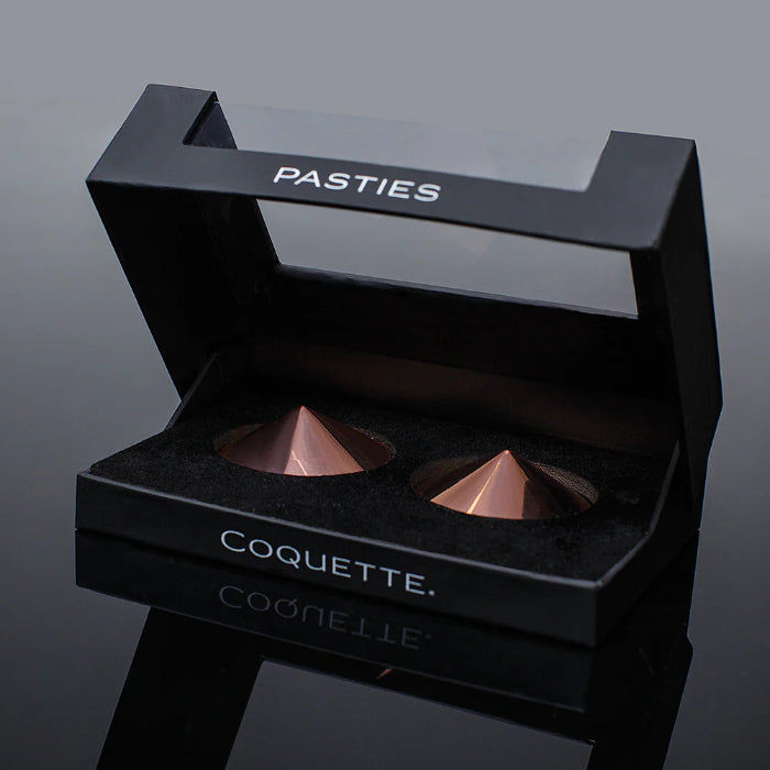 Coquette Reusable Metal Pleasure Pasties