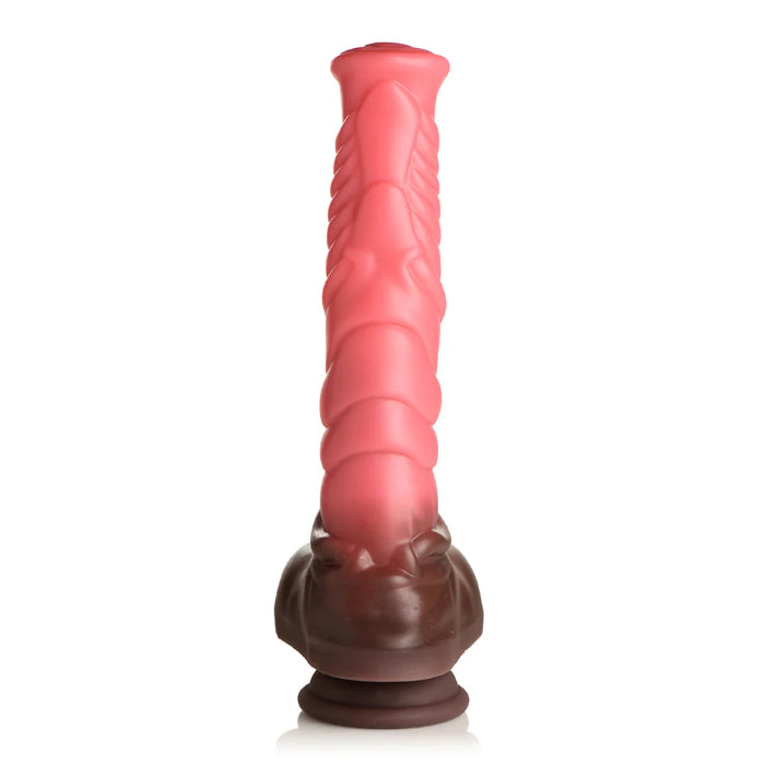 Creature Cocks Centaur Rechargeable Thrusting And Vibrating Harnessable Silicone Dildo With Remote Control And Suction Cup