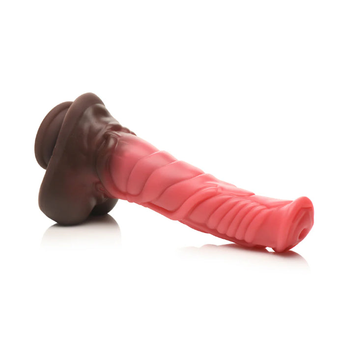 Creature Cocks Centaur Rechargeable Thrusting And Vibrating Harnessable Silicone Dildo With Remote Control And Suction Cup