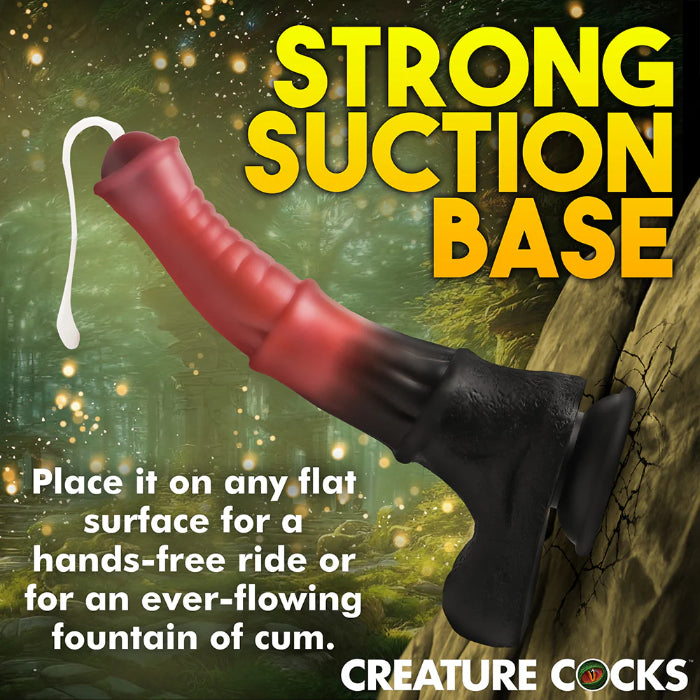 Creature Cocks Centaur Explosion Squirting Silicone Fantasy Shaped Harnessable Dildo With Suction Cup
