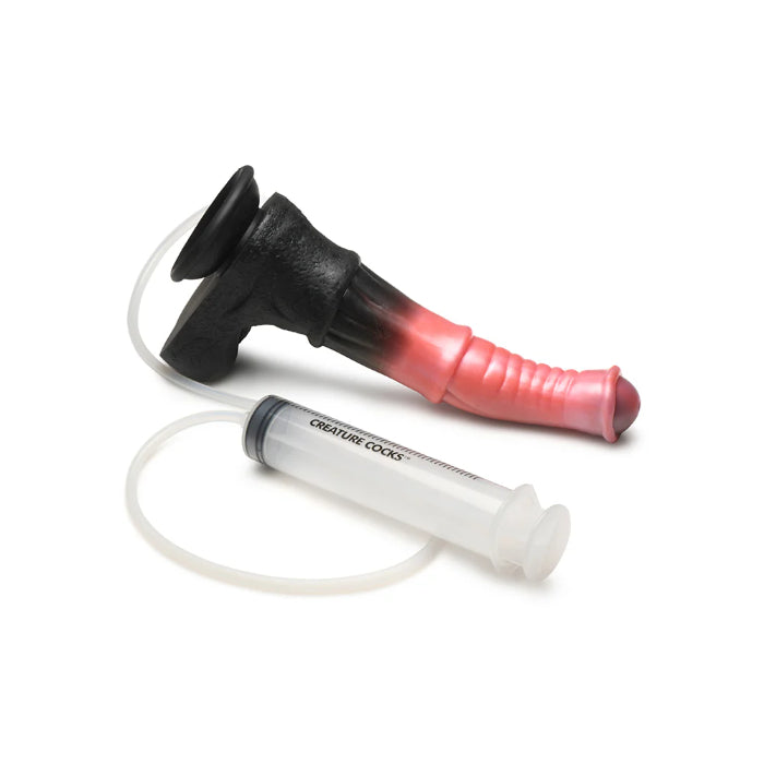 Creature Cocks Centaur Explosion Squirting Silicone Fantasy Shaped Harnessable Dildo With Suction Cup